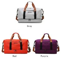 Bolso de viaje para hombre y mujer, bolsa de hombro impermeable para gimnasio, Yoga, deportes, Fitness, bolsa de equipaje seca y húmeda - details 28