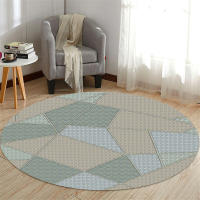 Alfombra Nórdica De Color Alfombra Circular Para Sala De Estar Dormitorio Decoración De Sofá Alfombrilla Infantil Alfombra De Cocina - details 9