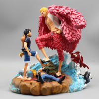 Figura De Acción One Piece Donquixote Doflamingo Vs Luffy 21cm PVC GK Estatua Modelo De Colección Decoración Para Escritorio Juguetes - details 7