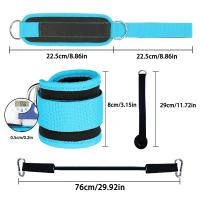 Accesorios De Rodilla Y Tobillo Para Entrenamiento Fitness Ancle Buckle Doble Tensión Anillo De Pie Para Ejercicios De Piernas Y Caderas - details 0