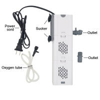 Bomba De Oxygenación Silenciosa Para Acuario Interior Submersible Aerator De Agua Con Generador De Ondas 220V Para Tanque De Peces - details 4