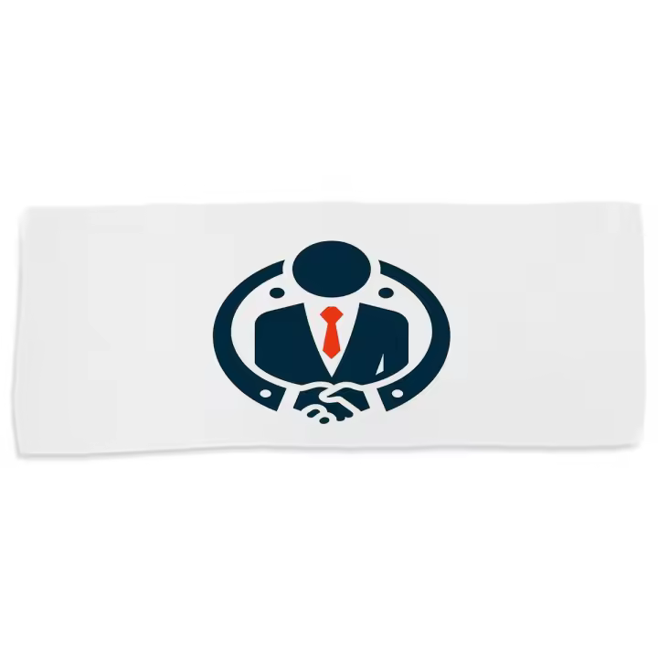 MERCHANDMANIA TOALLA MEDIANA GIMNASIO ABSORBENTE logo profesional vendedor negocios suave con bolsita - 1