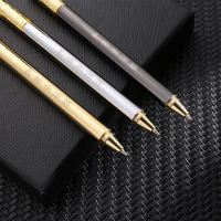 Bolígrafo De Gel De Bronce Dorado Para Oficina Y Negocios Regalo Para Hombres Y Mujeres Instrumento De Escritura Para Estudiantes Y Profesionales 0.5mm - details 0