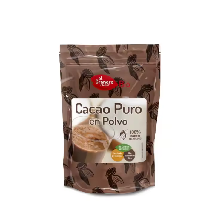 Cacao en polvo Bio  El Granero Integral - 1