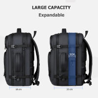 Mochila Expansible de 40L con Puerto de Carga USB Bolsa de Laptop Impermeable Diseño Sólido - details 2
