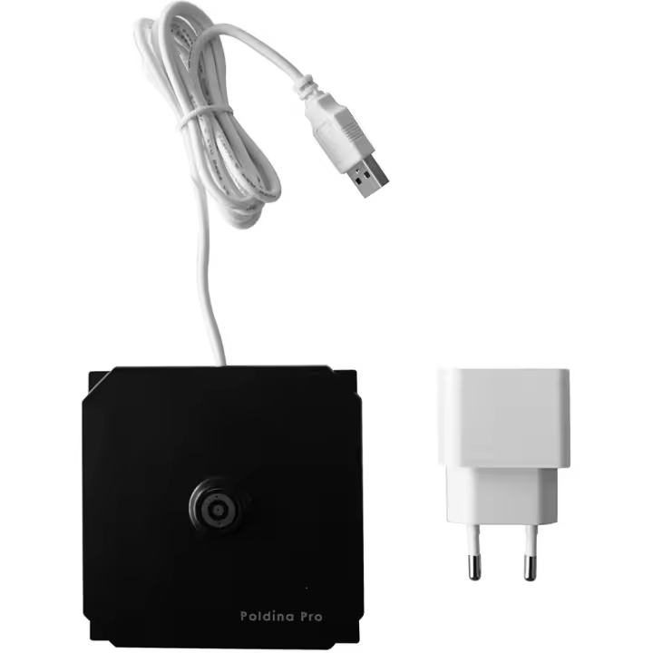 Lámpara de Mesa LED Poldina Pro Mini, Dorada Brilliant, recargable y regulable, con duración de waterería de hasta 12 Horas. - 1