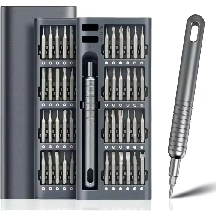 Juego de destornilladores de precisión, destornillador de gafas 31 en 1 / 51 en 1, kit de destornilladores pequeños, juego de destornilladores magnéticos para fijar relojes, cámaras, gafas, laptop. Fácil de llevar, envío desde España - 1