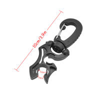 2 Pcs Porta-hazas De Buceo Con Clip Para Mangueras De Alta/baja Presión Reguladores Y Medidores Para Snorkel Y Buceo - details 10
