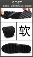 Zapatos De Cuero Para Hombre Con Suelas Suaves Versátiles Para Todas Las Estaciones Tallas Grandes Moda Casual Para Jóvenes Zapatos De Conducción - details 2