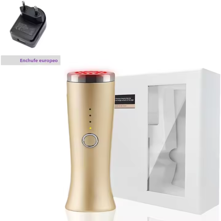 Terapia De Luz Roja LED 625/825nm Fototerapia Infrarroja Para Cuidado De La Belleza Tensión De Piel Anti Envejecimiento Levantamiento Facial Lanzador De Luz Facial Masajeador - 1