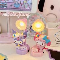 Lámpara De Escritorio Mini Cartoon Sanrio Kuromi Melody Pochacco Para Decoración De Mesa Regalo De Cumpleaños Para Niñas Luz Nocturna DIY - details 4