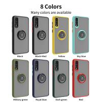 Funda De Teléfono Mate Antigolpes Para Huawei P60 P50 P40 P30 pro Con Anillo Magnético Soporte Cubierta Completa - details 6