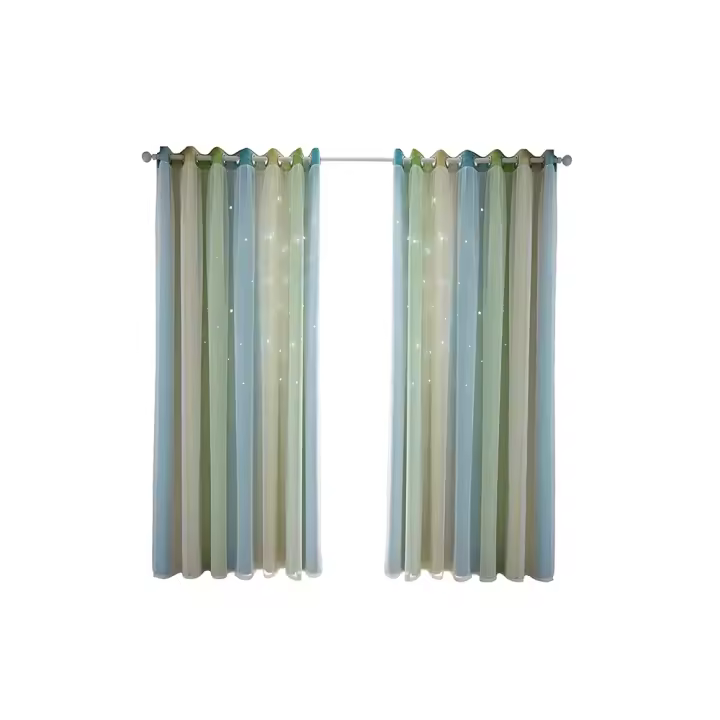 Cortinas con ojales rosa moderno, filtrantes de luz.estores enrollables,cortinas pack de 2, 100x130cm cortina opaca - 1