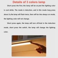 Lámpara LED Recargable Con Sensor De Movimiento Para Armario Cocina Dormitorio Corredor Y Escaleras Luz Nocturna Inalámbrica Inducción Wireless - details 7