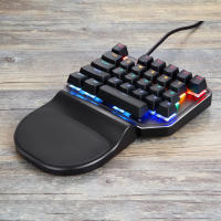 Motospeed K27 Teclado Mecánico De Juego 27 Teclas Con Cable Iluminación LED Retroiluminada Numpad Single Para Laptop Switches Rojos - details 5