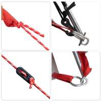 vidaXL Tienda de Campaña Familiar Iglú 12 Personas Impermeable Toldo Carpa Verde - details 7