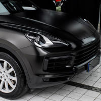 Película De Vinilo Mate Negro Premium Para Coche Adhesivo De Decalcomanía Para Ventanas Y Consolas De Coche Sin Burbujas - details 7