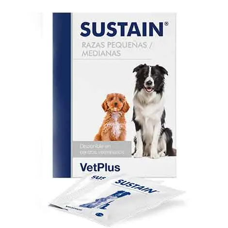 VetPlus SUSTAIN® Sobres - Complemento dietético para perros - 1