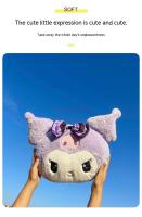 Cojín De Peluche Sanrio Oversize Kuromi Melody Para Sofá Regalo Kawaii Para Novia En El Día De San Valentín Cumpleaños Decoración De Habitación - details 11