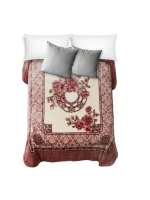 MIRAMAX-Manta de Cama Grande 220x240 cm 2 kg | Estampados Variados | Manta Suave, Cálida y Decorativa para Dormitorio, Sofá y Hogar - details 11