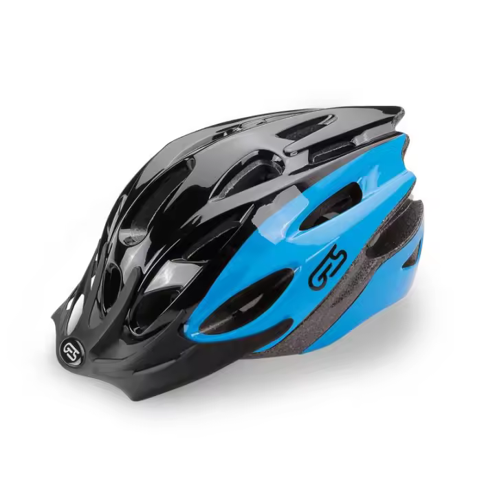 casco ciclismo ges rocket azul-negro talla M 54-58CM regulacion trasera - 1
