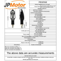 Luz De Señal De Motocicleta Amarilla Lámpara De Señal Dinámica Secuencial De Pestaña Motorbike Indicator Lights - details 0