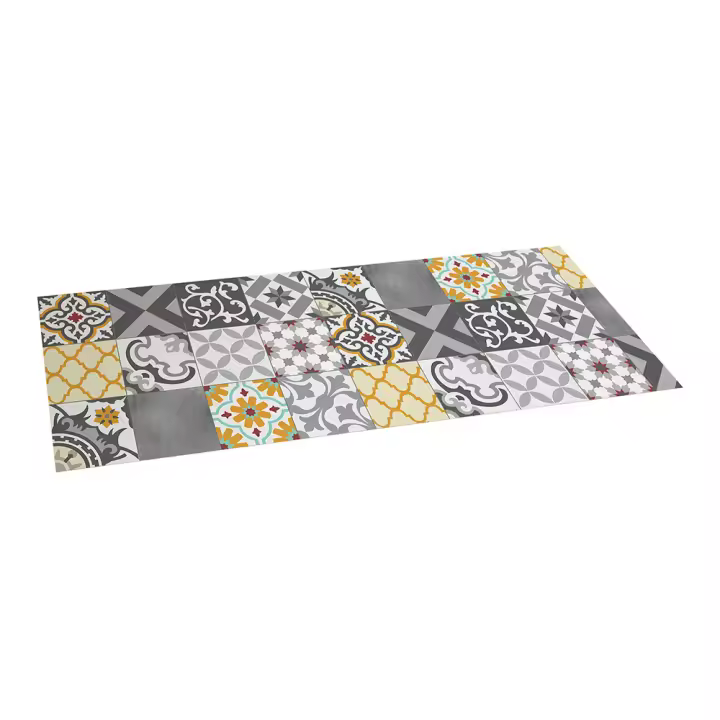 ALFOMBRA VINILICA CROMA PATCH GRIS-AMBAR 50x140cm  CINTACOR - STORPLANET - 1