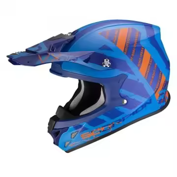 Casco Scorpion Exo VX-21 Air Urban Matt Blue Orange 31-338-279 - 1