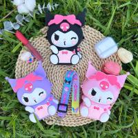 Bolso De Moda Kawaii Hello Kitty Sanrio Pequeño Almacenamiento De Silicona Monedero Figuras De Anime Dibujos Animados Regalo Para Niños - details 8