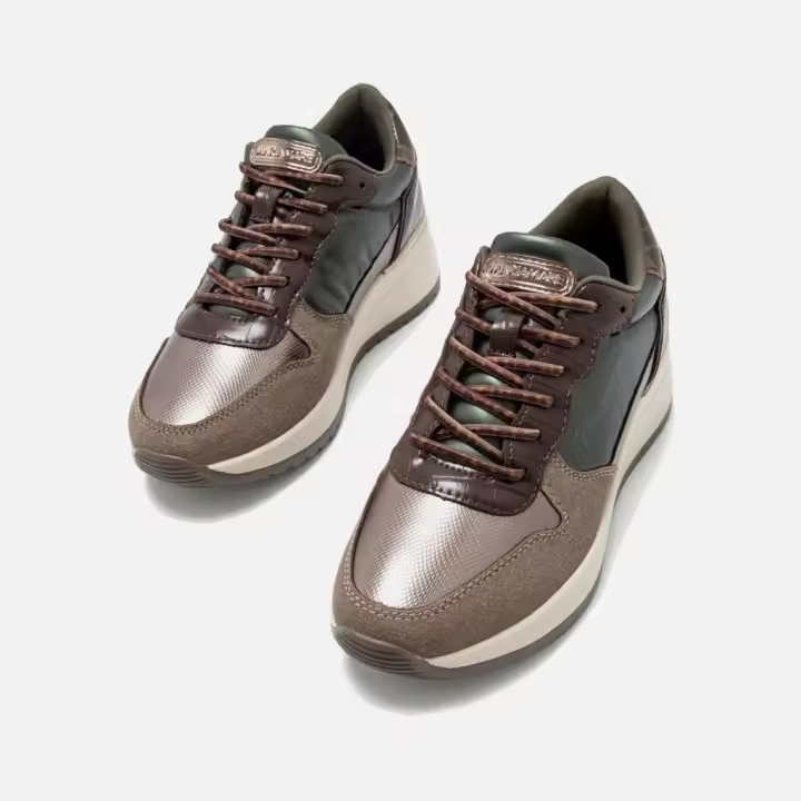 Zapatillas Salerno MariaMare verde kaki casuales - 1