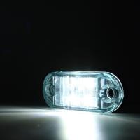 Lámparas De Indicador De Lateral 4 LED 12V-24V Ovaladas Para Camiones Autobuses Y Caravanas Luz De Claridad Para Freno Delantero Y Trasero Accesorio De Vehículo - details 13