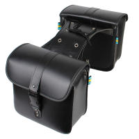 Bolsa De Tanque Para Motocicleta Viaje Almacenamiento De Herramientas Luggage Saddle Bag De Cuero PU Bolsa De Banda Motor - details 0