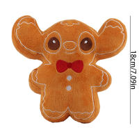 Muñeco De Peluche Navideño 18cm En Forma De Hombre De Jengibre Para Gatos Perros Conejos Y Conejos Regalo Para Niños Decoración De Navidad - details 8