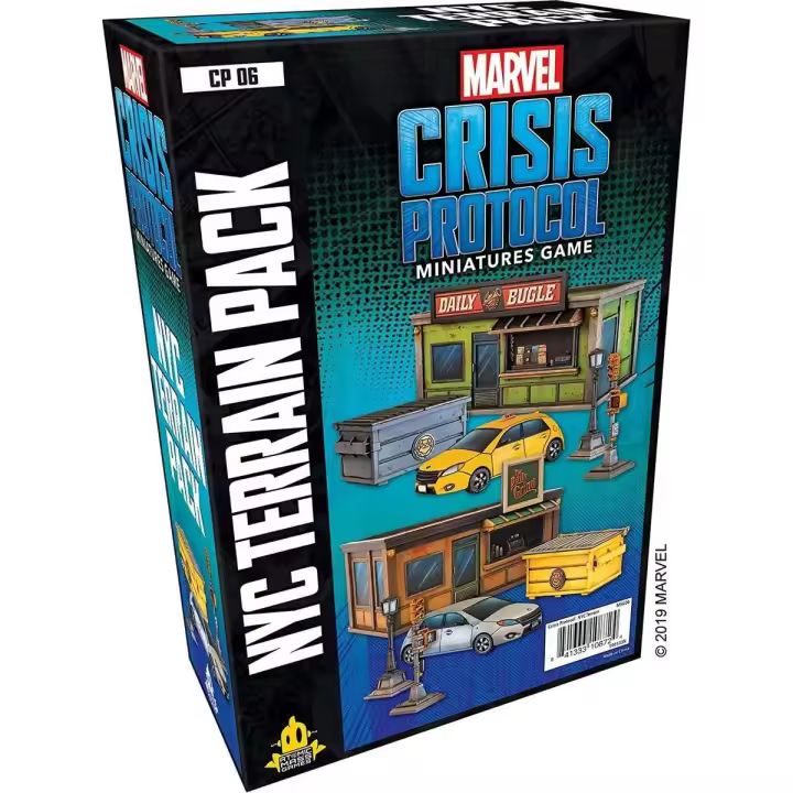 MARVEL CRISIS PROTOCOL: NYC TERRAIN PACK (TERRAIN PACK) - INGLES MCP ASMODEE - 1