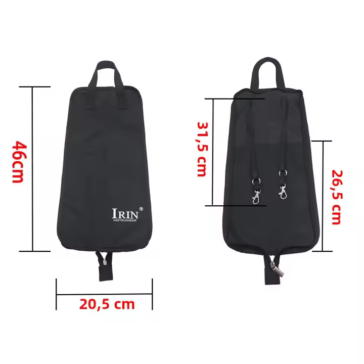 Bolsa De Batería IRIN DrumStick Estilo Étnico En Tela De Oxford Gruesa Gran Capacidad Para Instrumentos De Percusión Accesorios Para Batería - 1