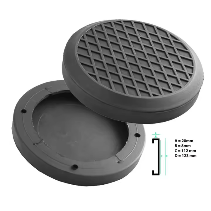 JOMAFA - Taco de goma para elevador de taller rotary, eurolift zavagli, maha, orlandini - 10300 - 1
