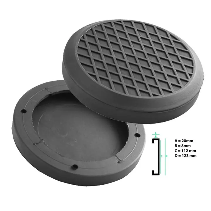 JOMAFA - Taco de goma para elevador de taller rotary, eurolift zavagli, maha, orlandini - 10300 - 1