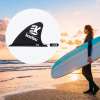 KOETSU Fin De Tabla De Surf Desmontable Rápido Para Balsa De Natación Fin De Caña De Nieve Para Bicicleta De Mar Abierto - details 1