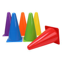 12PCS Conos De Agilidad Duraderos Para Fútbol Accesorios De Entrenamiento De Soccer Material PP Plástico Juguetes Ecológicos - details 1