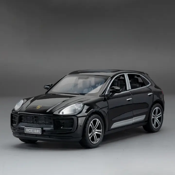 Modelo De Coche Macan T SUV a Escala 1:32 Con Luz Y Sonido Función Retroceso Juguete De Metal Duradero Para Coleccionistas Y Niños - 1