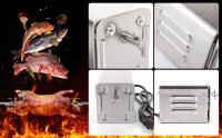 Grill BBQ Eléctrico Asador Rotisserie Acero Inoxidable SP-S40 Accesorios De Barbacoa Para Cerdo Cordero Pollo Y Oveja Uso Al Aire Libre - details 9