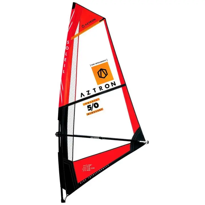 Aztron Vela Soleil Windsurf 5.0 Rojo,Blanco - 1