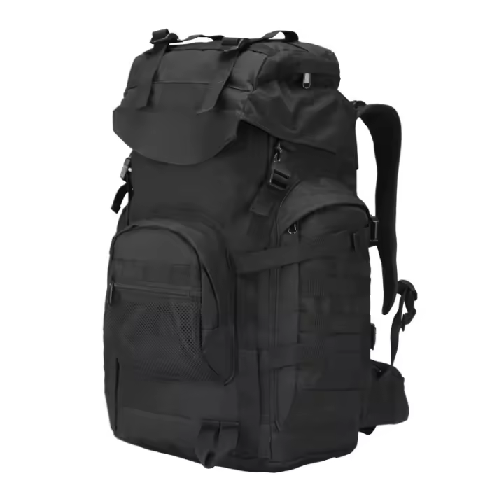 Bolsa táctica Deportiva para Exterior Mejorada, impermeable, de camuflaje, para montañismo, mopila Grande de 50 L - 1