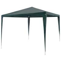 vidaXL Carpa de Jardín Techo Pirámide Acero Tela 3x3 m Tienda de Fiesta Color Blanco,  Azul,  Antracita y mas - details 3