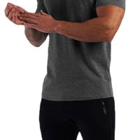 Camiseta De Hombre Con Estampado De Araña Negra V-Neck Verano Transpirable Deporte Fitness Manga Corta Ajustada Para Gimnasio Running Baloncesto Fútbol - details 6