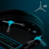 Conga 2499 Ultra Home Titanium Robot aspirador con base de autovaciado. Cuenta con tecnología giroscópica, limpieza ordenada de la totalidad de la superficie recorrida. Friega, aspira y barre a la vez. Potencia de succión de 2100 Pa. APP. - details 3
