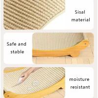 Tablero De Rasguñar Para Gatos Cama De Descanso Para Gatos Juguete Multifuncional Resistente Al Desgaste Con Hierba Detachable Para Gatos Y Gatitos - details 6