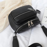 Bolso De Hombro Para Mujer Estilo Retro De Cuero PU Con Rebujitos Multibolsillo Bolso Cruzado Y Mensajero Moda Bolso Tote - details 19