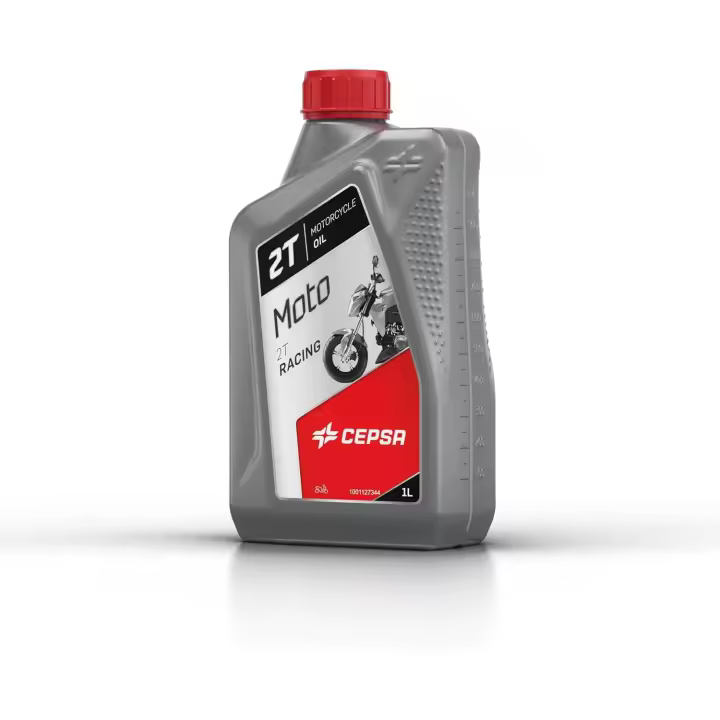 CEPSA MOTO 2T RACING Lubricante Sintético 1L – Máxima protección para motos 2T 27468 - 1
