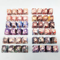 Juego De 4 Keycaps R4 Anime Dibujos Animados Decorativos Para Teclado Mecánico PBT Sublimación Personalizable Accesorios De Computadora - details 1